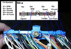 ECU splice mappings